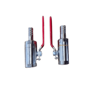 DRUM FITTED THREADED BALL VALVE